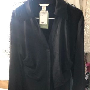 Black top H&M long sleeve